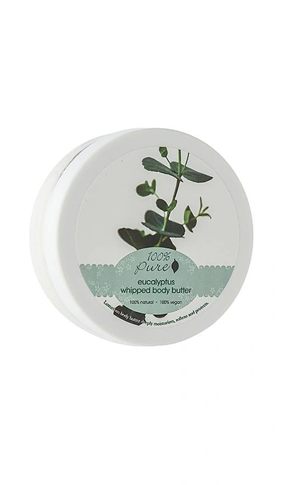Shop 100% Pure Whipped Body Butter In Eucalyptus.