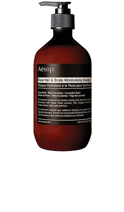 Shop Aesop Rose Hair & Scalp Moisturising Masque In N,a