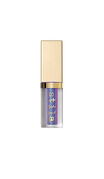 Shop Stila Magnificent Metals Glitter & Glow Duo-chrome Liquid Eye Shadow In Into The Blue