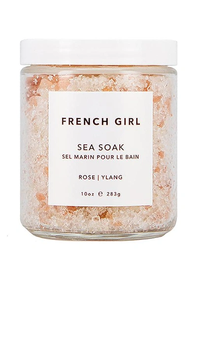 Shop French Girl Organics Rose Sea Soak Calming Bath Salts In Rose & Ylang