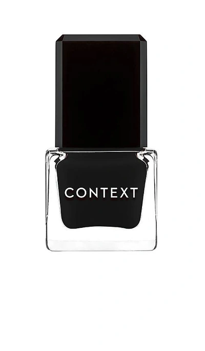 Shop Context Nail Lacquer In 001 Fade To Black.