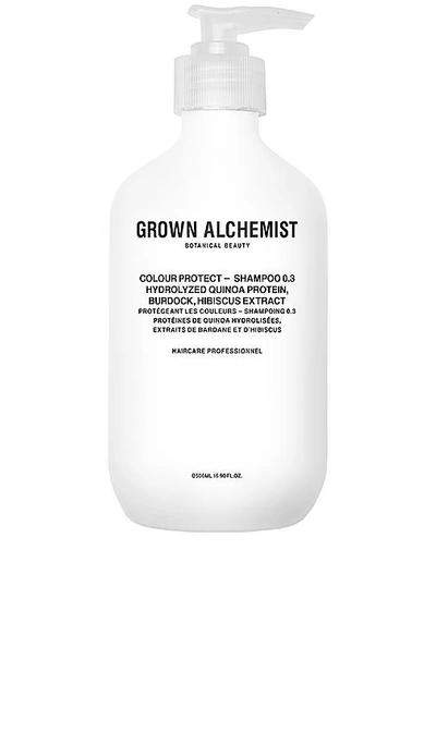 Shop Grown Alchemist Colour-protect Shampoo 0.3 In Hydrolyzed Quinoa Protein & Burdock & Hi