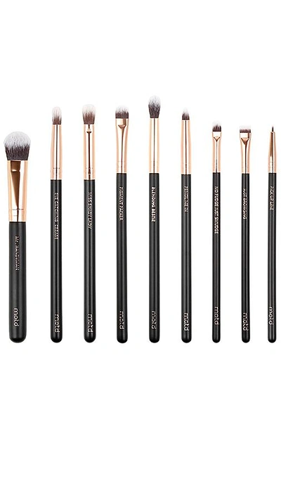 Shop M.o.t.d. Cosmetics Lux Vegan Eye Makeup Brush Set In N/a