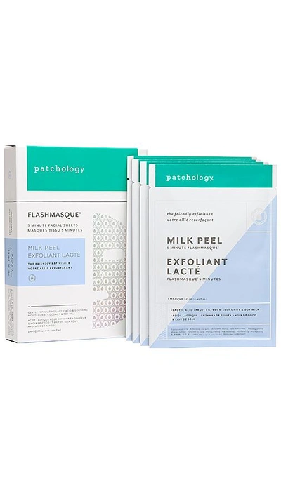 Shop Patchology Flashmasque Milk Peel 4 Pack In N,a