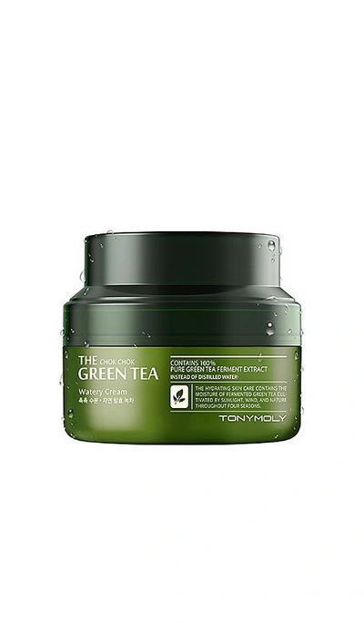 Shop Tonymoly The Chok Chok Green Tea Watery Cream In N,a