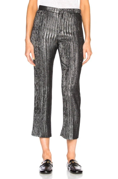 Shop Isabel Marant Dansley Pants In Silver