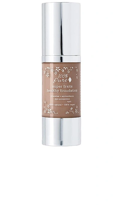 Shop 100% Pure Full Coverage Foundation W/sun Protection In Mousse