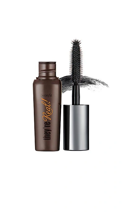 Shop Benefit Cosmetics Mini They're Real! Lengthening Mascara In Black