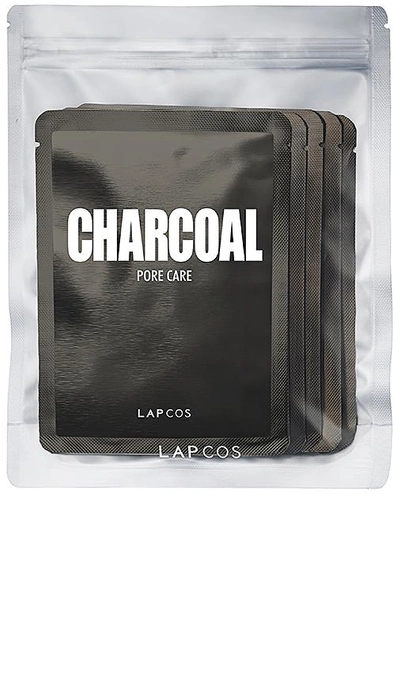 Lapcos 5-pack Daily Charcoal Pore Care Firming Masks In N,a