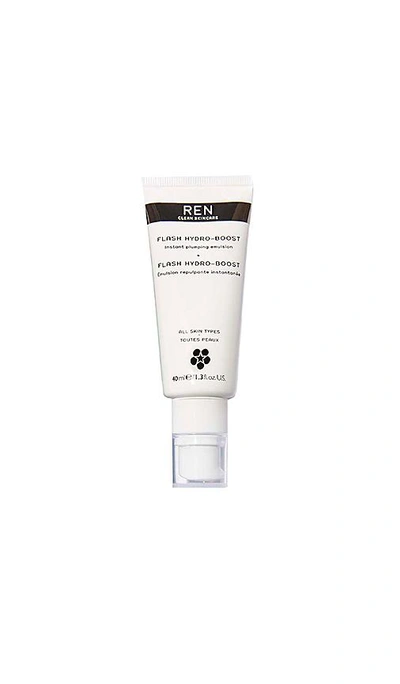 Shop Ren Clean Skincare Innovation Flash Hydro-boost Instant Plumping Emulsion In N,a
