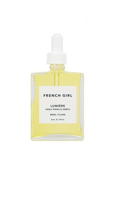 French Girl Lumiere Rose Body Glow Oil In Rose & Ylang