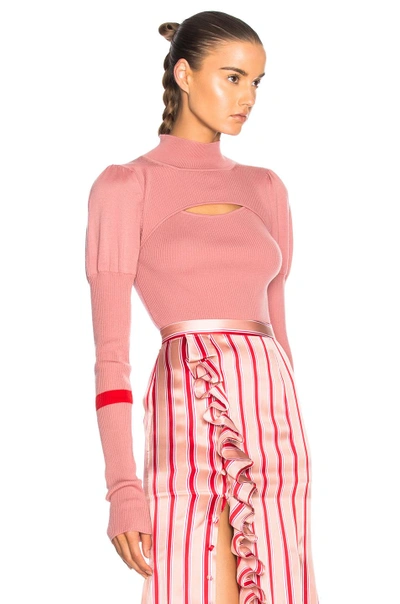 Shop Maggie Marilyn Hold Tight Knit Top In Pink,red