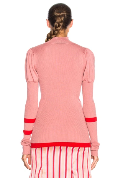 Shop Maggie Marilyn Hold Tight Knit Top In Pink,red