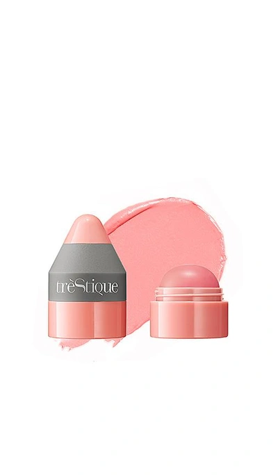 Shop Trestique Mini Plumping Lip Balm In Paradise Pink