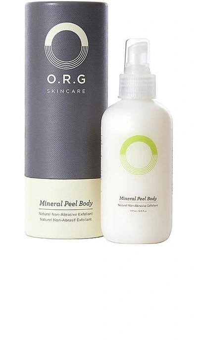 Shop O.r.g Skincare Mineral Peel Body Exfoliant In Beauty: Na