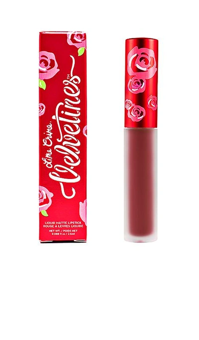 Shop Lime Crime Velvetine Lipstick In Saint