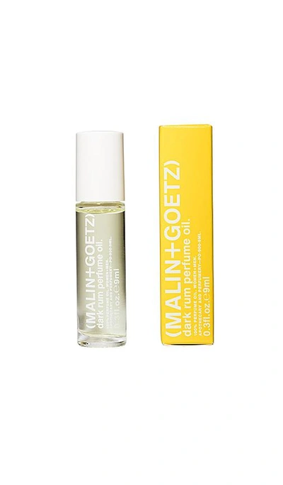 Malin + Goetz Dark Rum Perfume Oil In Transparent