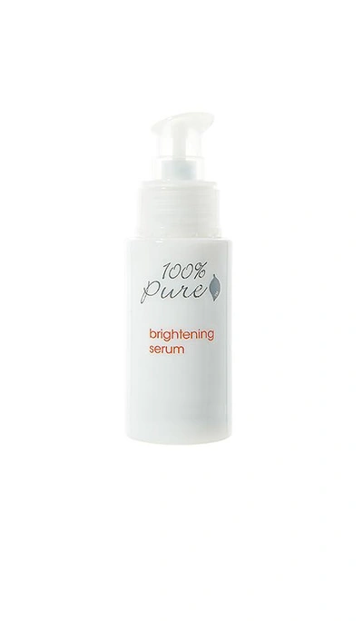 Shop 100% Pure Skin Brightening Serum In N,a