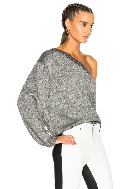 Shop Rta Goldie Sweater In Metallics