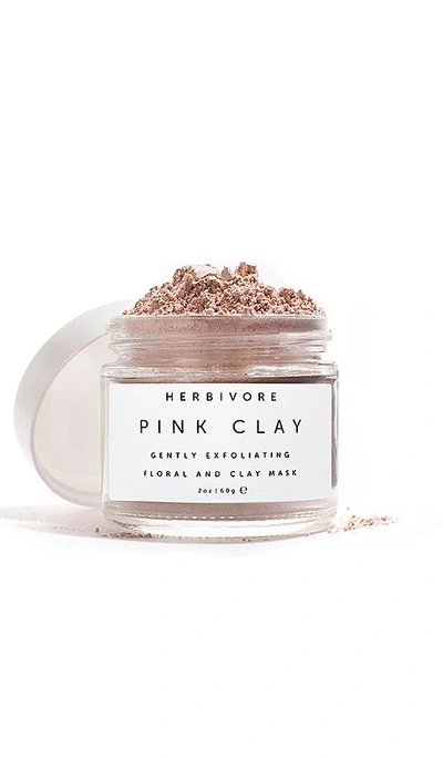 Shop Herbivore Botanicals Pink Clay Dry Mask In N,a