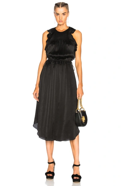 Shop Ulla Johnson Eveline Dress In Black