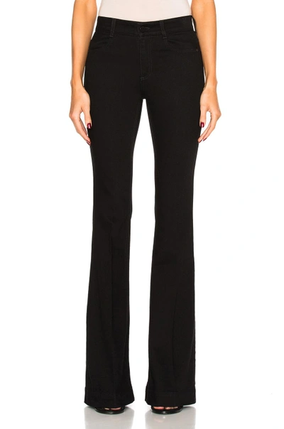 Shop Stella Mccartney 70's Flare Denim In Black