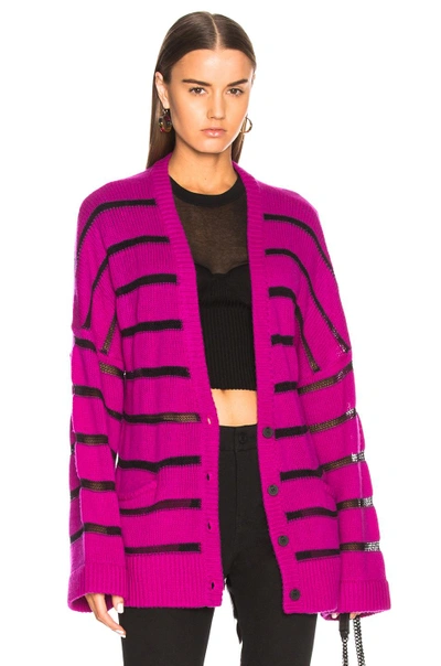 Shop Rta Odella Sweater In Purple