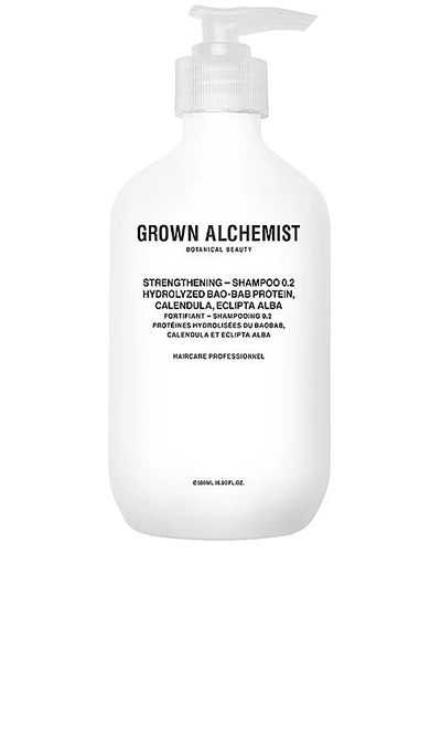 Shop Grown Alchemist Strengthening Shampoo 0.2 In Hydrolyzed Bao-bab Protein & Calendula &