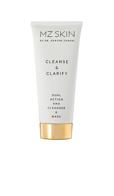 Shop Mz Skin Cleanse & Clarify Dual Action Aha Cleanser & Mask In N,a