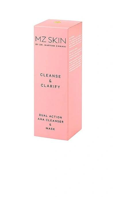 Shop Mz Skin Cleanse & Clarify Dual Action Aha Cleanser & Mask In N,a