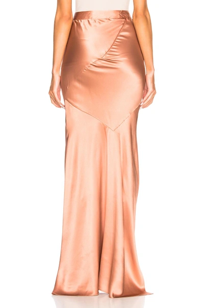 Shop Michelle Mason Bias Skirt In Pink