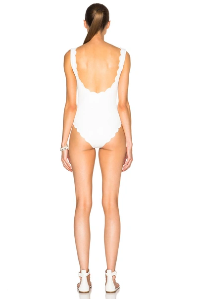 Shop Marysia Swim Palm Springs Swimsuit In White