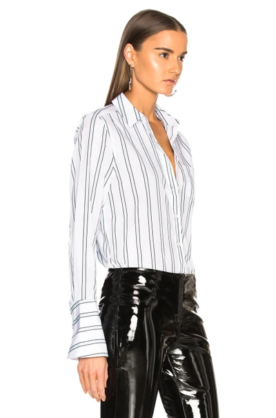 Shop Equipment Huntley Top In Blue,stripes,white