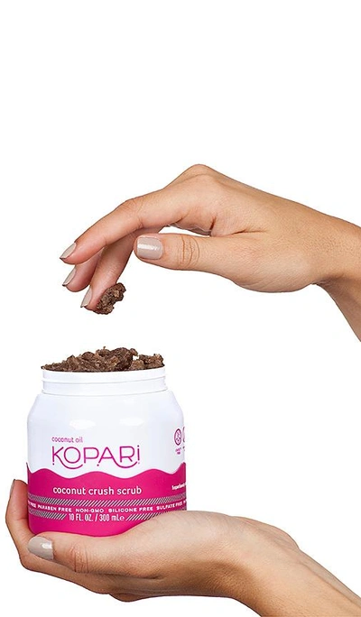 Kopari Exfoliating Crush Scrub With Brown Sugar And Fine Coconut Shells 8oz/ 236ml In N,a