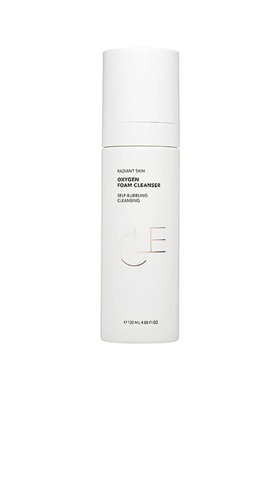 Cle Cosmetics Radiant Skin Oxygen Foam Cleanser, 4.1 Oz./ 120 ml In N,a