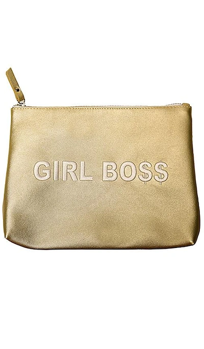 Shop Secret Service Beauty Girl Boss Bag In Gold