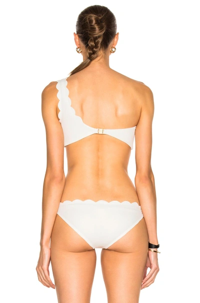 Shop Marysia Santa Barbara Bikini Top In Coconut