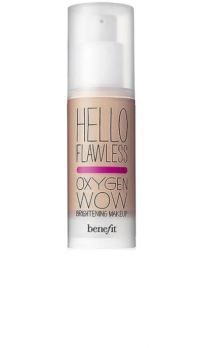 Shop Benefit Cosmetics Hello Flawless! Oxygen Wow Liquid Foundation In Beige I'm All The Rage.