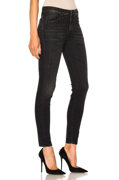 Shop R13 High Rise Skinny In Black Marble