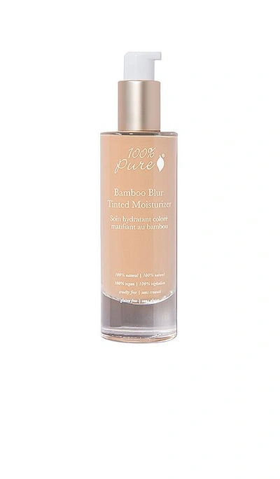 Shop 100% Pure Bamboo Blur Tinted Moisturizer In Sand