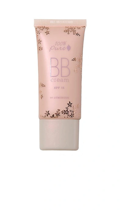 Shop 100% Pure Bb Cream In Shade 10 Luminous