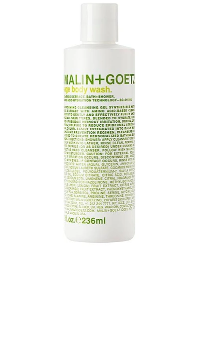 Shop Malin + Goetz Sage Body Wash In Beauty: Na