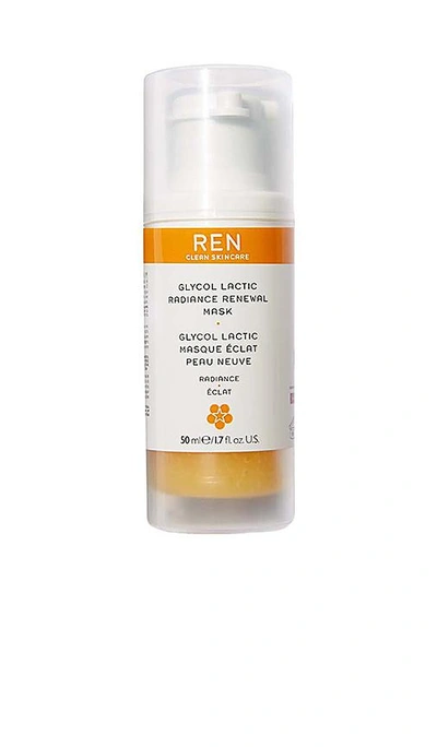 Shop Ren Clean Skincare Radiance Glycol Lactic Radiance Renewal Mask In N,a