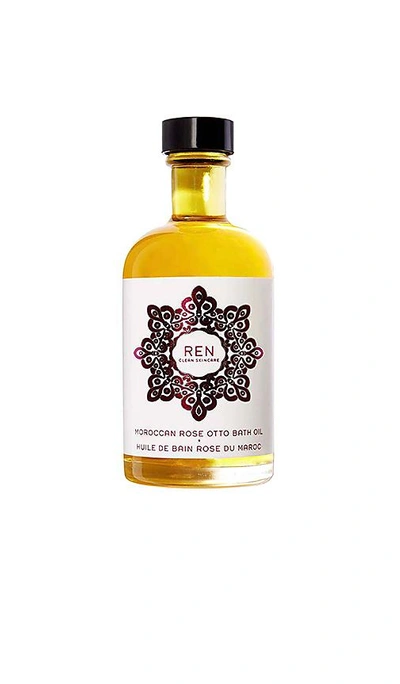 Shop Ren Skincare Moroccan Rose Otto Bath Oil. In N,a