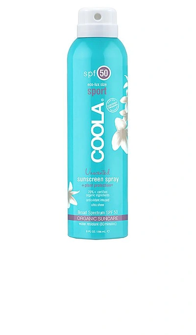 Shop Coola Classic Body Organic Fragrance-free Sunscreen Spray Spf 50 In N,a