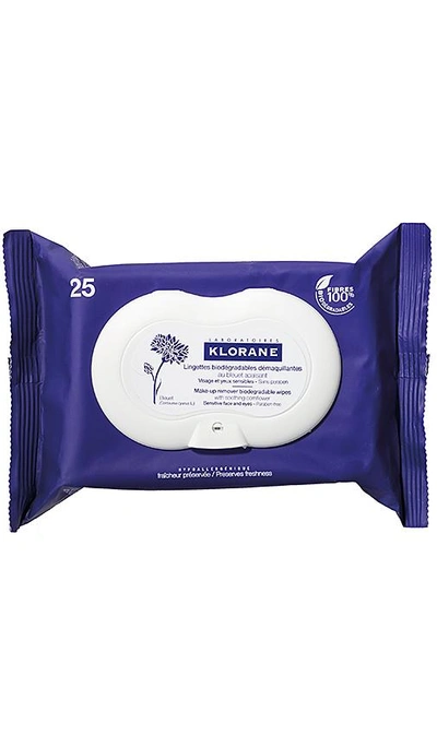 Shop Klorane Make-up Remover Biodegradable Wipes With Soothing Cornflower In N,a