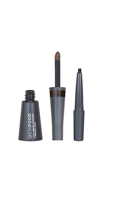 Shop Lashfood Browfood Aqua Brow Powder + Pencil Duo In Taupe