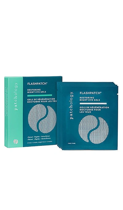 Patchology Flashpatch Restoring Night Eye Gels Five Pairs In N,a