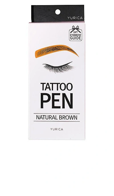 Shop Yurica Eye Brow Tattoo In Natural Brown.