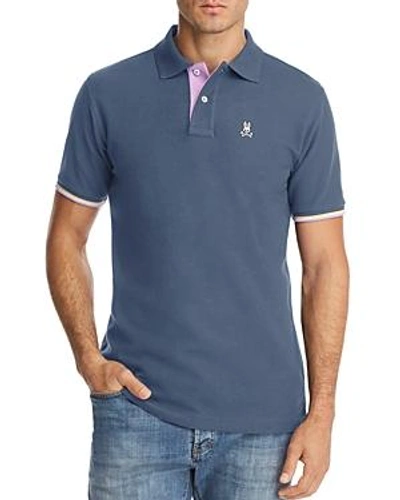 Shop Psycho Bunny St. Croix Regular Fit Polo Shirt In Tidal Blue